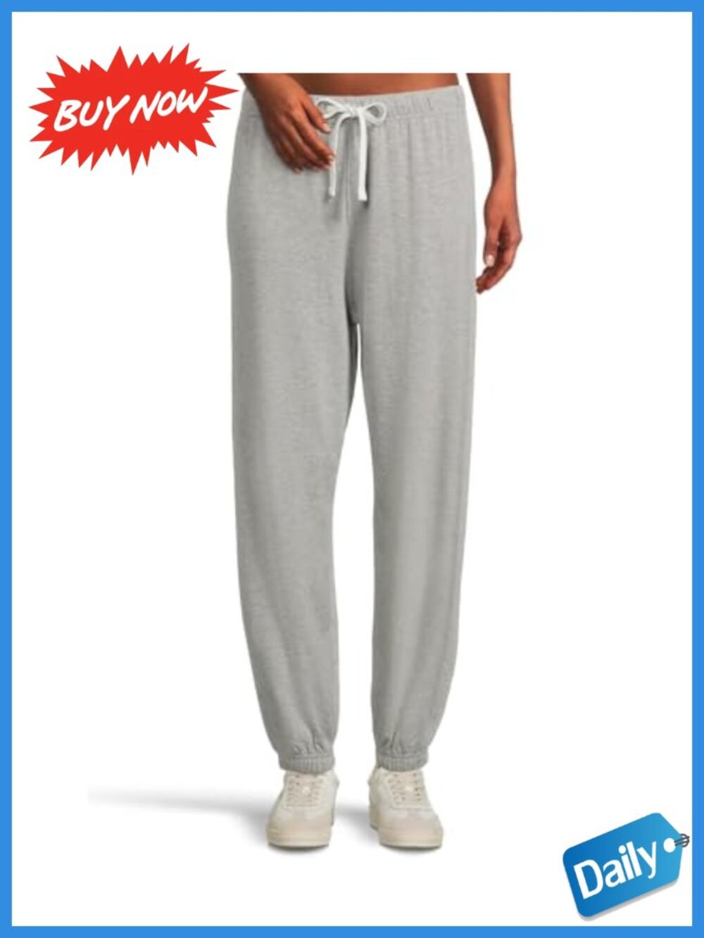 Oversized Fleece Sweatpants Banded Bottom Tie Waist Pull On Wide Leg